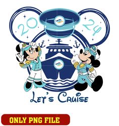 mouse let's cruise 2024 png