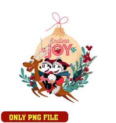 mum & dad at christmas mickey & minnie personalised card png