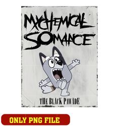 my chemical romance the black pawade png