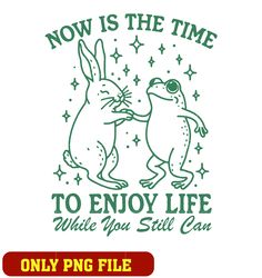 now is the time to enjoy life png