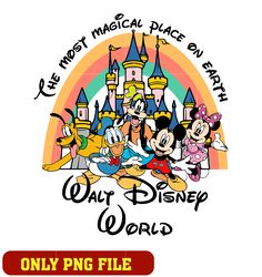 Vintage Walt Disney World Stickers png