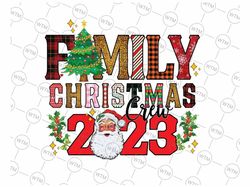 retro family christmas crew 2023 matching family png, family christmas 2023 leopard png, christmas png, digital download