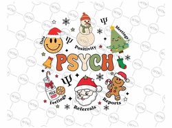 school psychologist christmas svg, christmas school psych svg ,school psych png svg, christmas png, digital download