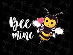 cute bee beekeeper svg png, valentines day gift be mine svg, bee mine svg, valentine's day svg, bee svg, love svg, svg p