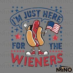 im just here for the wieners usa celebration png