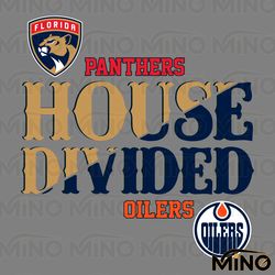 house divided florida panthers vs edmonton oilers svg