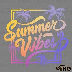 summer vibes trees vintage png digital download files