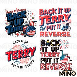 back it up terry put it in reverse svg bundle