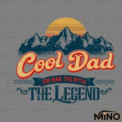 retro the legend cool dad happy fathers day svg