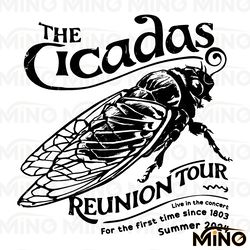 summer 2024 the cicadas reunion tour svg