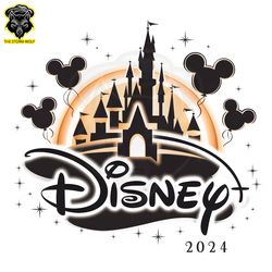 Disney 2024 Mickey Balloons PNG Digital Download Files