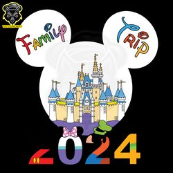 family trip 2024 with mouse and friends spng