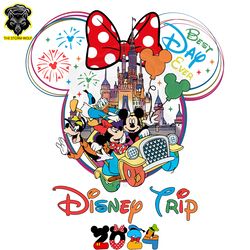 disney trip 2024 minnie ears castle png digital download files