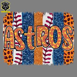 leopard brushstrokes astros baseball png