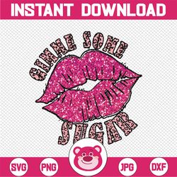 valentine png, gimme some sugar png sublimation file, glitter lips png, leopard print lips sublimation file, love clipar