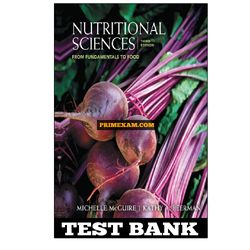 Nutritional Sciences From Fundamentals to Food 3rd Edition Shelley Test Bank