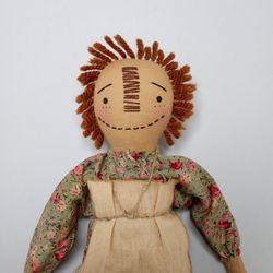 handmade primitive doll