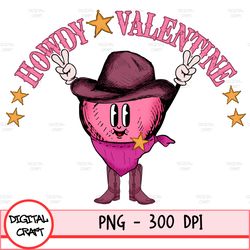 retro western valentines sublimation design, disco ball valentines png, howdy valentine png, valentines day png