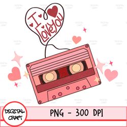 valentine png, love png, radio cassette png, xoxo png, heart png, valentine's day png, valentine love png, retro png