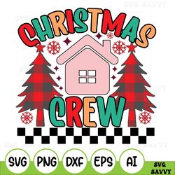 christmas crew svg, christmas crew png, christmas svg, png, winter, christmas tree svg, christmas clipart, christmas