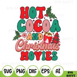 christmas svg, hot cocoa, christmas movies, blanket, holiday svg, christmas shirt svg, hot cocoa svg