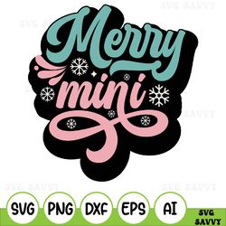 merry mini svg, funny christmas svg, santa svg, christmas onesie svg, toddler svg, christmas shirt svg, kids christmas