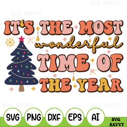 the most wonderful time of the year svg, christmas family shirts svg, christmas sign svg, christmas svg