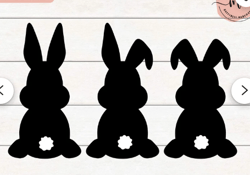 bunnies svg, bummy svg, easter, cut file, easter svg, easter bunny, bunny svg, cricut, silhouette, cut files, svg, dxf,