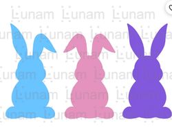 bunny svg, easter bunny svg, bunny silhouette svg, easter bunny silhouette svg