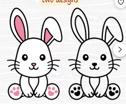 cute bunny svg