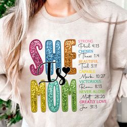 she is mom faux sequins png, retro mother png, blessed mom png, mom , mom life png, mother's day png,mom png, gift for m