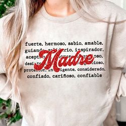 madre word png, gift for mom png, mom png, mother's day glitter, retro madre png sublimation, mama png design download,