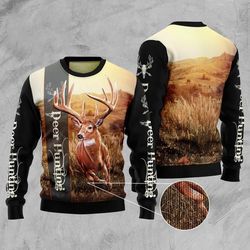 hunting christmas ugly sweater  hn161270