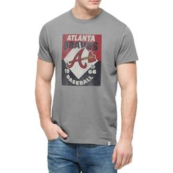 atlanta braves &8211 knockaround flanker logo t-shirt