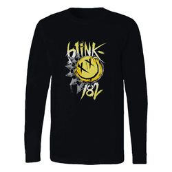 blink 182 logo long sleeve t-shirt