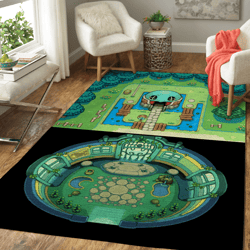 squirtle pokemon home rug