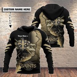 new orleans saints personalized hoodie bb720