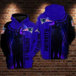 new england patriots wolf hoodie