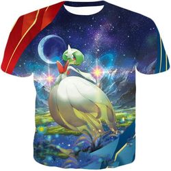 pokemon beautiful psychic fairy pokemon mega gardevoir t-shirt