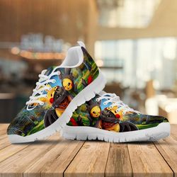pikachu shoes, pokemon custom shoes, bulbasaur gift shoes white shoes ver4 birthday gift fashion fly sneakers tl97