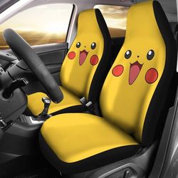 pikachu pokemon cute car seat covers 3