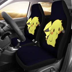 pikachu pokemon cute car seat covers