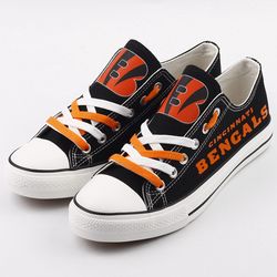 cincinnati bengals limited print  football fans low top canvas shoes sport sneakers t-dj231h