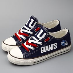 new york giants limited print  football fans low top canvas shoes sport sneakers t-d804l