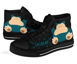 snorlax sneakers pokemon high top shoes high top shoes va95