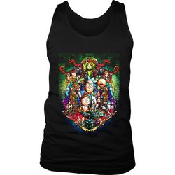 rick and morty buckle up men&8217s tank top