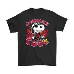 arizona cardinals snoopy joe cool we&8217re awesome shirts
