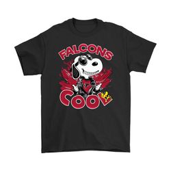 atlanta falcons snoopy joe cool we&8217re awesome shirts