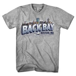 back bay boston, ma t-shirt