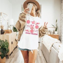 howdy valentine western graphic tee, retro valentines day shirt, cowgirl valentines shirt, western valentines shirt